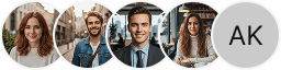 Several investor profile avatars displayed in the Bold Stewardimony trading review section